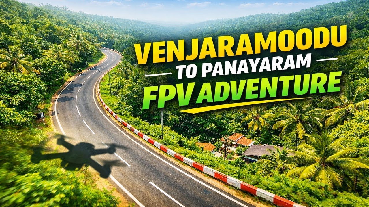 Flying Over Panayaram – Venjaramoodu Road | Kerala FPV Cinematic 4K