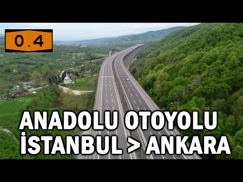 O-4 Anadolu Otoyolu (İstanbul - Ankara) Google Earth Turu