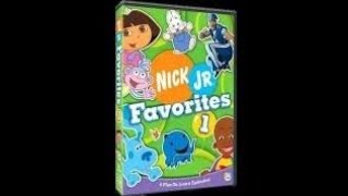 Nick Jr. Favorites 1 DVD Menu Walkthough 