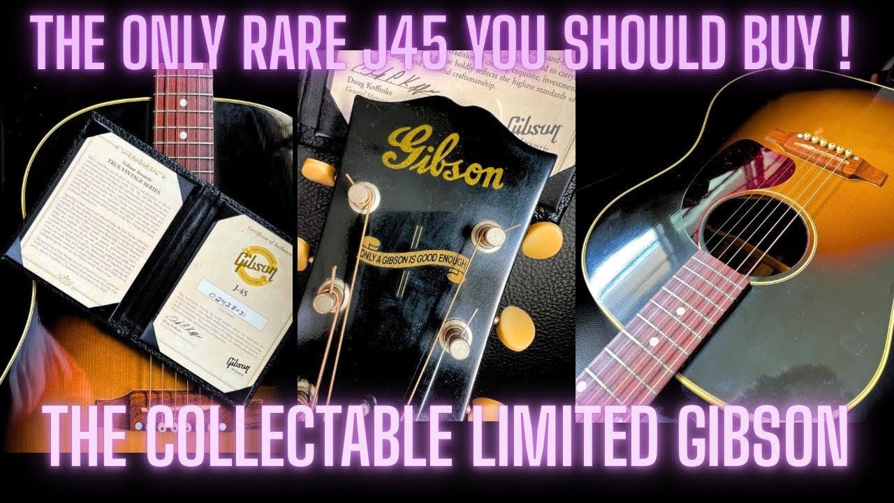 You “MUST” Buy This J45 at All Cost! Rare Collectable Gibson