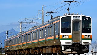 211系3000番台A36編成 両毛線 443M