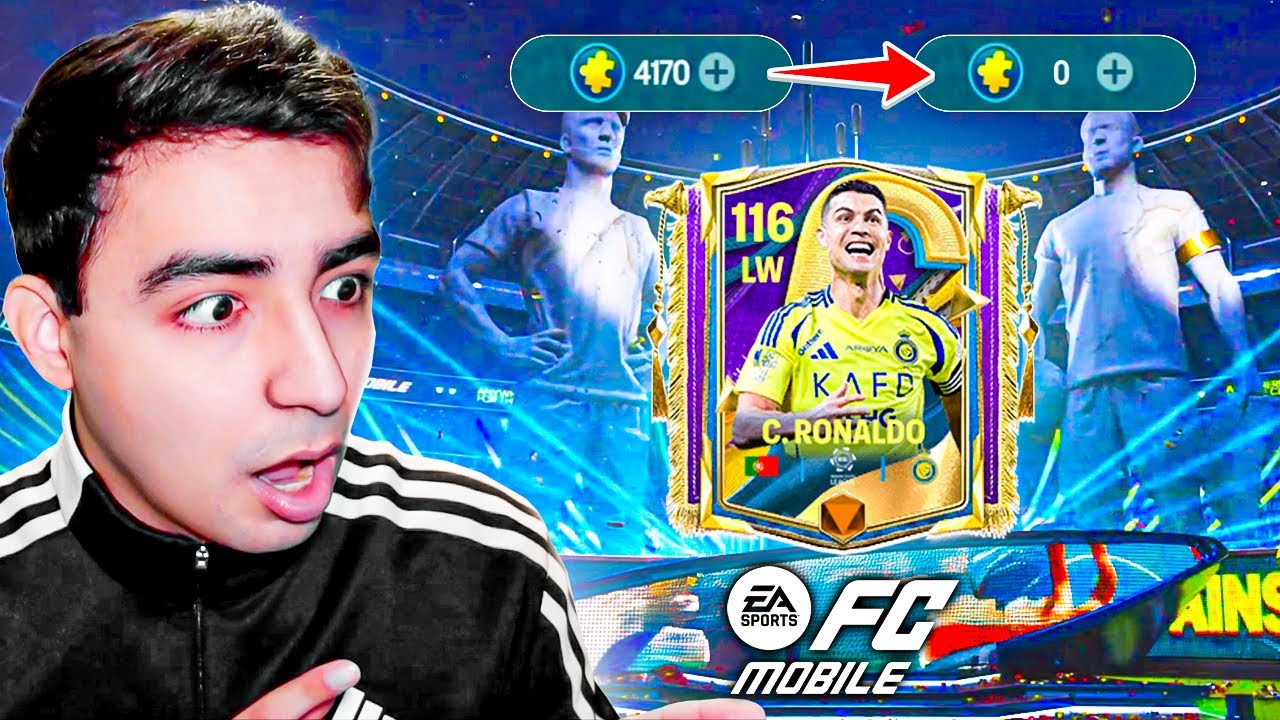 CONSEGUÍ a CRISTIANO RONALDO de 116 GRL con 4000 FRAGMENTOS en FC MOBILE! / Orla22