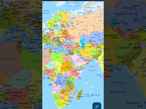 Dünya Haritası - World Map
