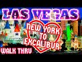 New York New York to Excalibur Reopening Casino Walk-Thru | Let's Do This!