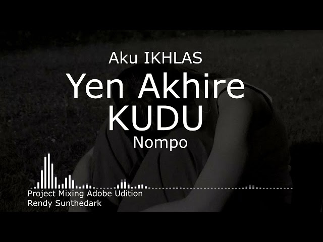 Aku ikhlas | aftershine project mixing adobe audition class=