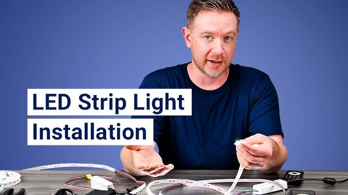 How to cut, connect & power LED Strip Lighting 