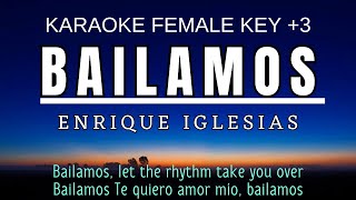 Download lagu Enrique Iglesias - Bailamos (Karaoke Female Key Nada Wanita  3 Cm)