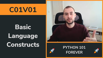 C01V01 - Basic Language Constructs