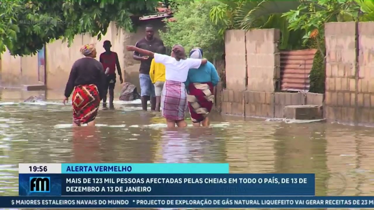 Balanço Trágico: Cheias afetam mais de 123 mil pessoas e causam mortes em Moçambique @PortalFM24