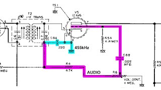 RF Capacitor Resistor ByPass Circuit