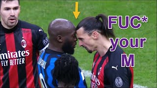 Watch what Zlatan Ibrahimovic said to Romelu Lukaku