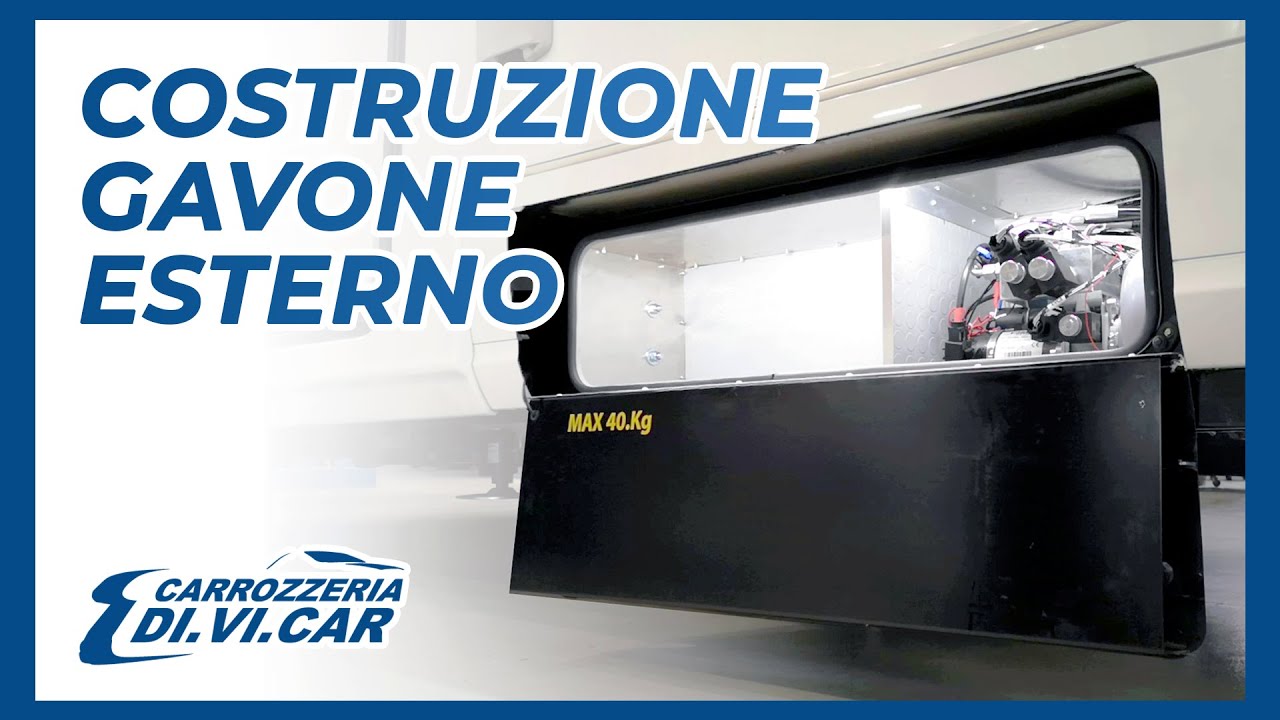 Costruzione Gavone Esterno per Camper