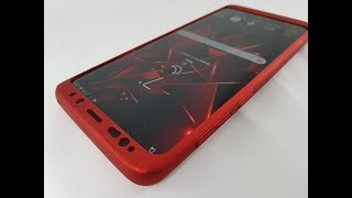 RED 360° Degree Case for Samsung S9 , S9 PLUS , S10 , S10 PLUS screenshot 2