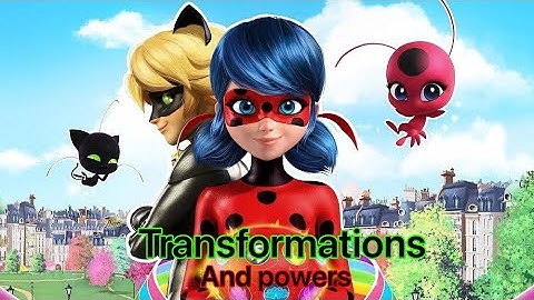 Original vs Chibi Miraculous Transformations and powers