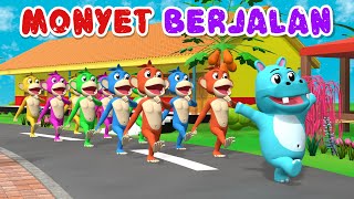 Monyet Berjalan Satu Satu - Lagu Anak Indonesia Balita
