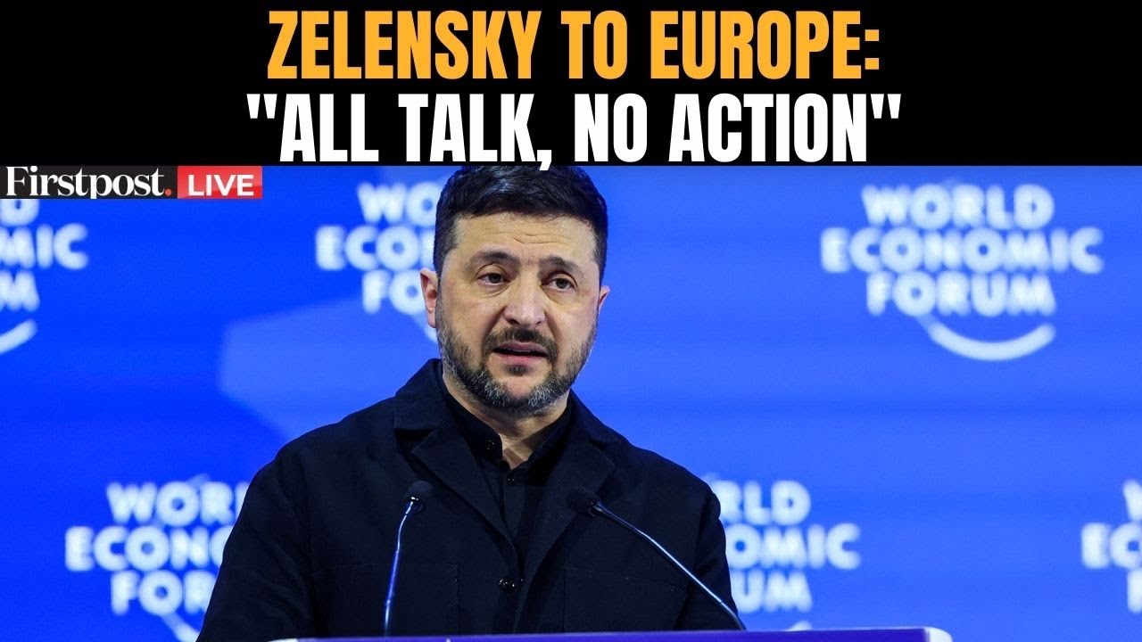 LIVE: Zelensky Slams Europe At Davos As US, Russia, Ukraine To Hold Trilateral Meet | Firstpost