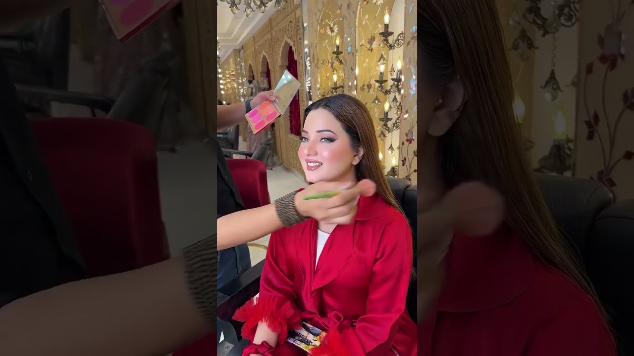 Celebrating Rabeeca's birthday 🎁 with stunning makeup 💄 by Kashif Aslam