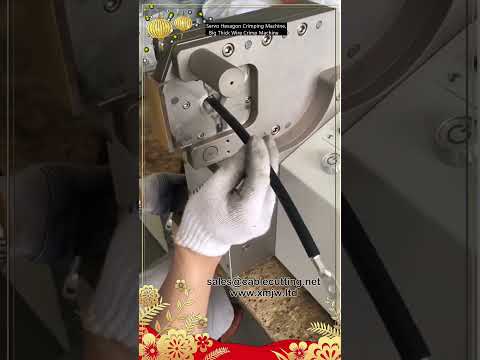 Servo Hexagon Crimping Machine for Big Thick Wire Crimping