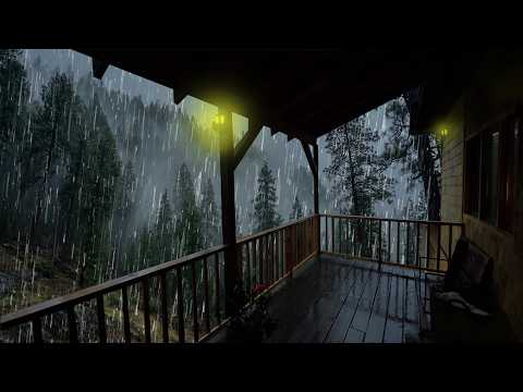 Lluvia Relajante Para Dormir - Sonido de Lluvia y Truenos, Rain Sound for Sleeping, ASMR #344