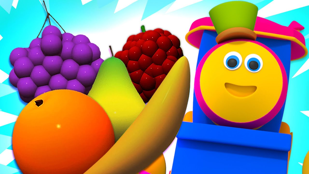 Fruits Train, Learning Video and Nursery Rhyme for Kids YouTube