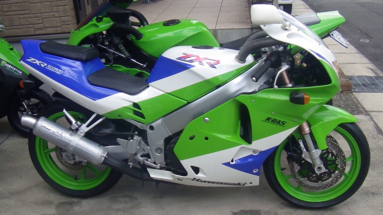 流離のなにか Kawasaki zxr250c - YouTube