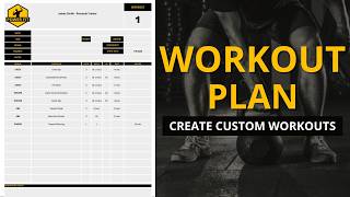 Workout Planner Spreadsheet for Personal Trainers | Excel & Google Sheets