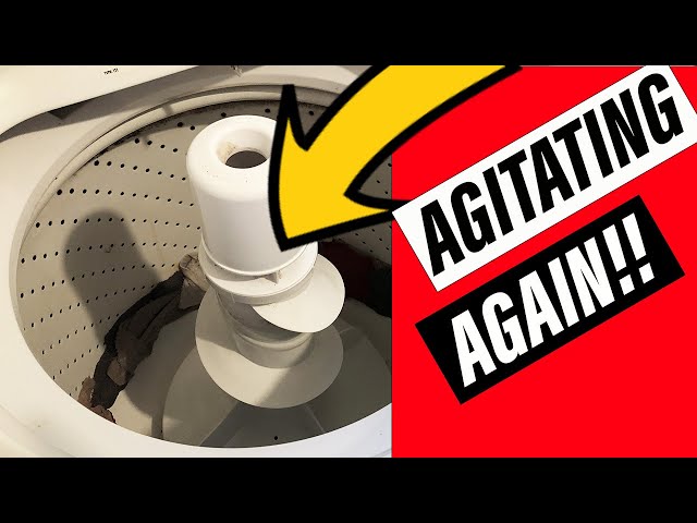 Easy Diy Fix: Washing Machine Clothes Agitator Step-By-Step Repair  (Kenmore, Whirlpool And Maytag) - Youtube