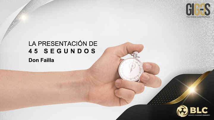 LA PRESENTACIÓN DE 45 SEGUNDOS/ Don Failla - Audio Libro