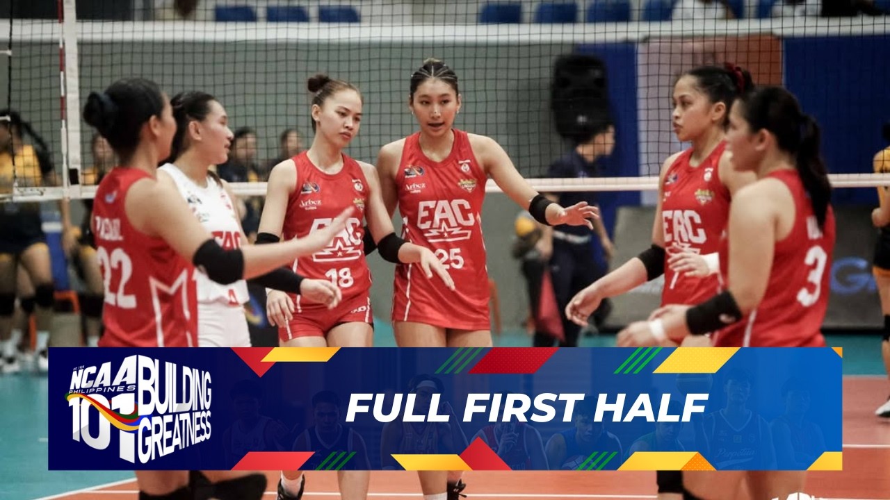 FULL FIRST HALF - JRU Lady Bombers vs EAC Lady Generals | NCAA Season 101