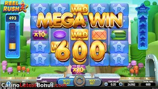 Reel Rush 2 Slot From Netent Superfreespins, Freespins, Bonus, Bigwin, Superbigwin, Megawin
