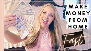 MAKE MONEY FROM HOME 2021! HOW TO MAKE MONEY FAST FOR MOMS! MAKE $ ONLINE 2021 FREE W/NO EXPERIENCE