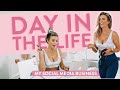 Day in The Life of a FEMALE Entrepreneur | My Social Media Fitness Business