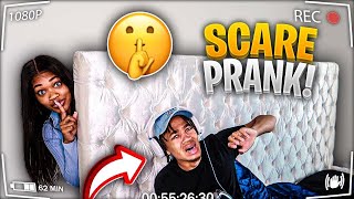 HE DIDN'T KNOW I WAS HOME...*SCARE PRANK*