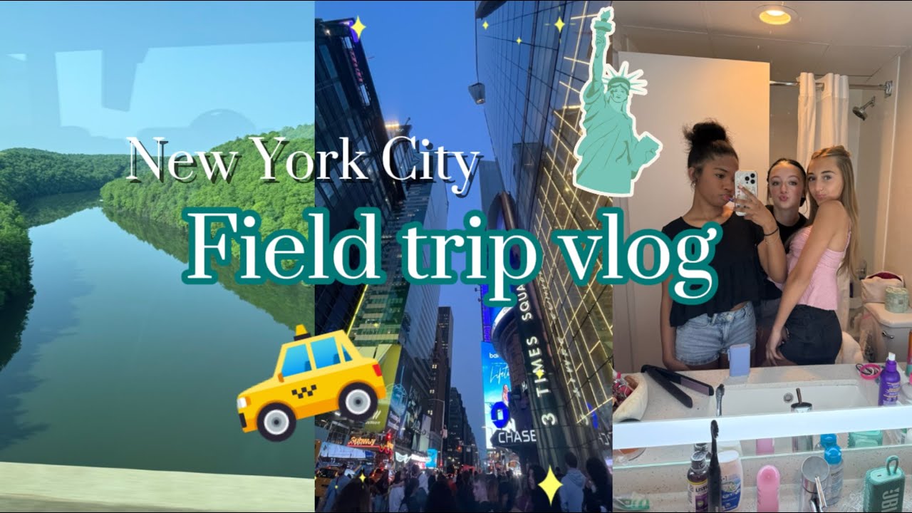 Big City, Bigger Memories 🩵 | NYC School Trip Vlog
