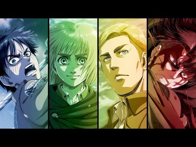Attack on Titan - Opening 5 Full『Shoukei to Shikabane no Michi』by Linked Horizon class=