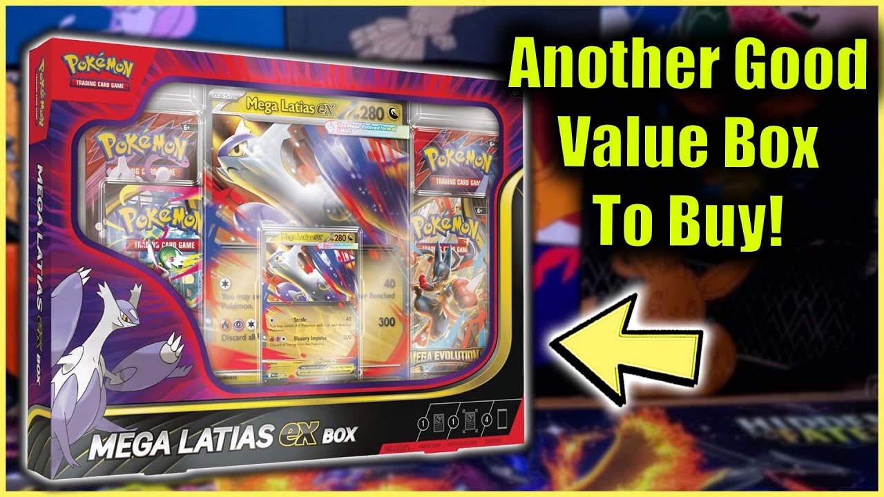 Great Value Opening Pokémon TCG Mega Latias ex Box