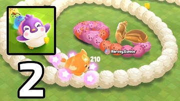 Sweet Crossing: Snake.io‏ - Gameplay Part 2 (Android,IOS)