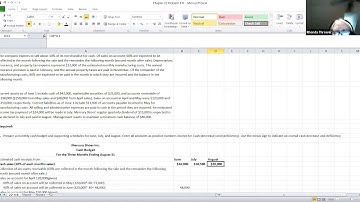 ACC 121 Chapter 22 Problem 4 B Part 2