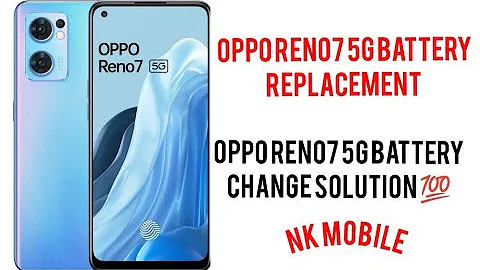 Oppo Reno7 5G Battery Replacement !! Oppo Reno7 5G Battery Change Solution