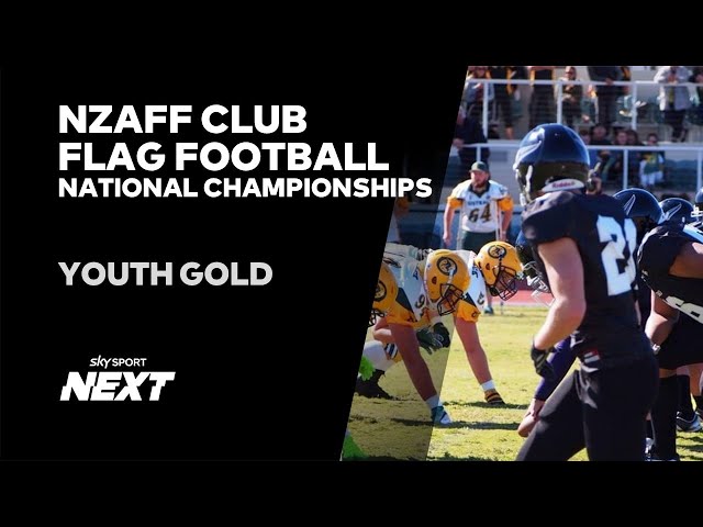 YOUTH GOLD  | NZAFF CLUB FLAG FOOTBALL NATIONAL CHAMPIONSHIPS class=