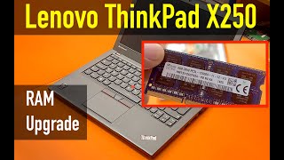 Lenovo ThinkPad X250 | How To Replace Ram on Lenovo X250