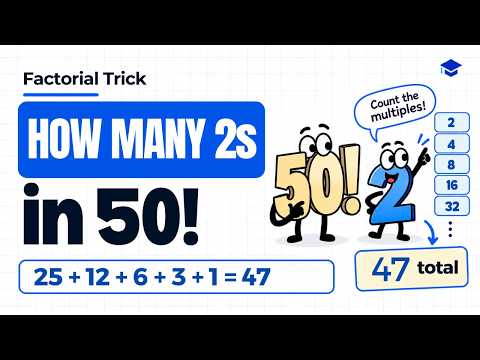 062 - Number of Numbers in a Factorial I | Counting Prime Powers
