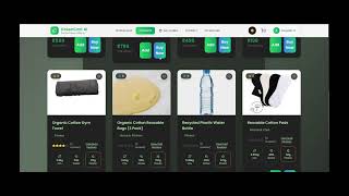 GreenCart AI - an eco friendly shopping website | Sparkathon 2025