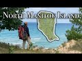 4 days alone on a remote island  backpacking north manitou island