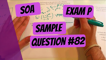 Exam P #82 | SOA Sample Questions