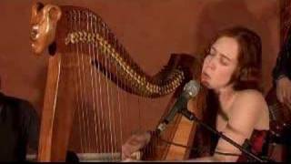 Video thumbnail of "Cecile Corbel - live performance - Blackbird - celtic harp"