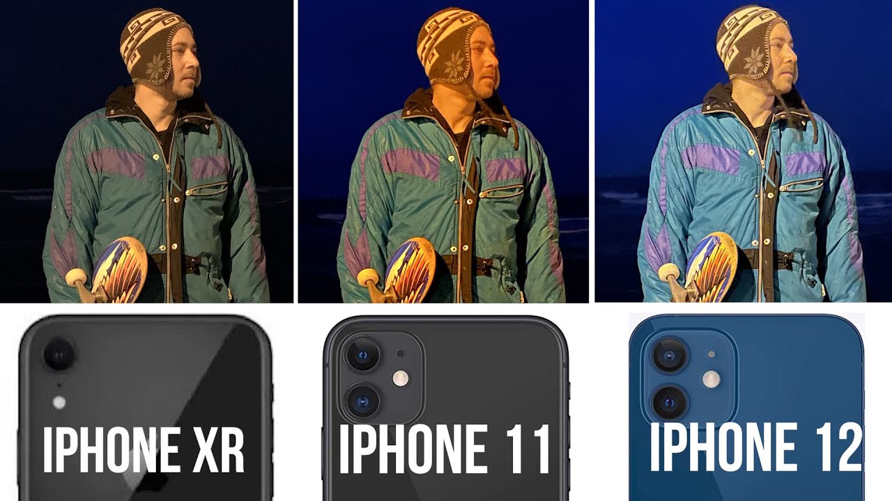 iPhone 12 vs iPhone 11 vs iPhone XR - comparativo de câmeras em português |BR.