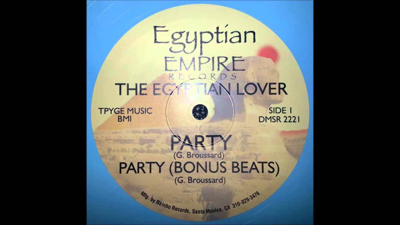 The Egyptian Lover - Party - YouTube
