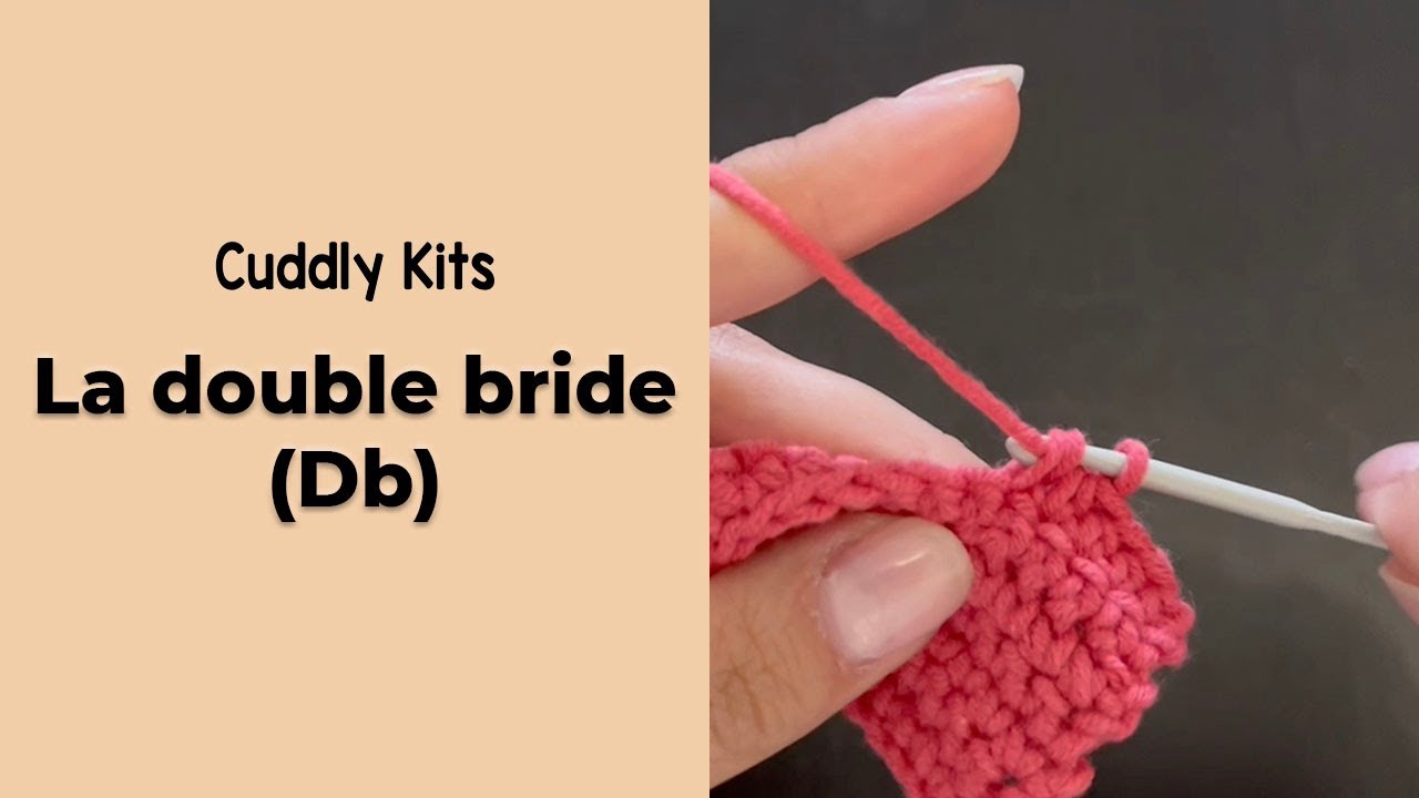 Comment faire une double bride au crochet ?