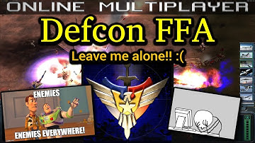 Defcon FFA - USA - Pro Rules | C&C Generals Zero Hour | No Commentary